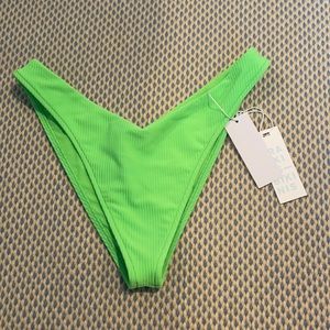 neon green bathing suit bottoms